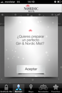 App Nordic Mist Barman